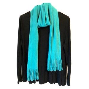 Teal Winter Scarf
